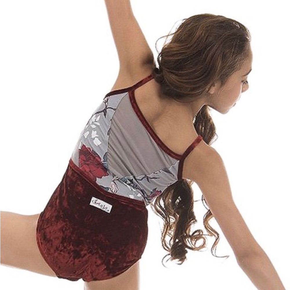 Oh La La Split Decision Dance Leotard - new